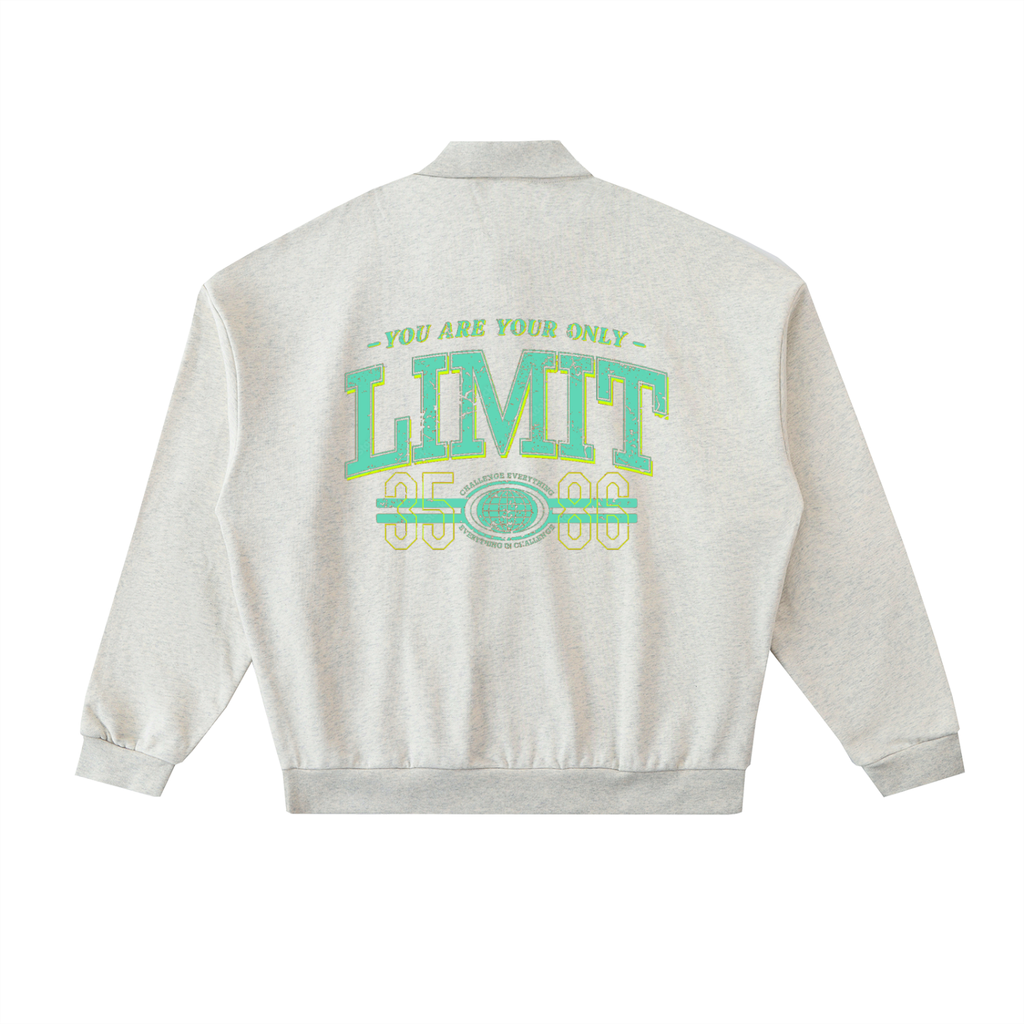 Heavyweight Fleece Polo Sweatshirt