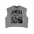 “A Dream”French Terry Boxy Tank Top