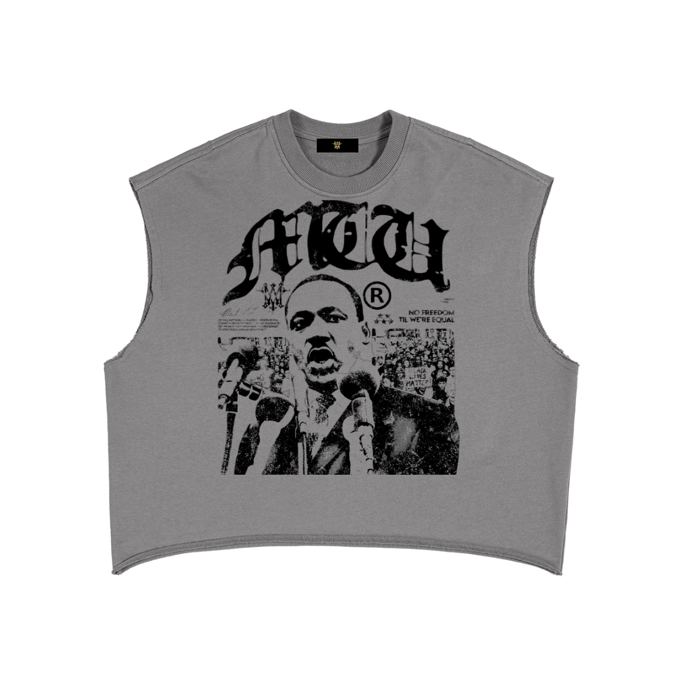 “A Dream”French Terry Boxy Tank Top