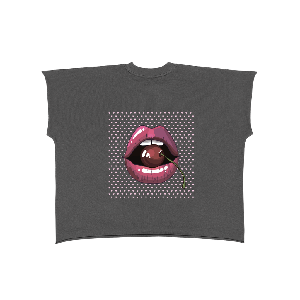 MW Raw Edge Boxy Non-Shrink T-Shirt