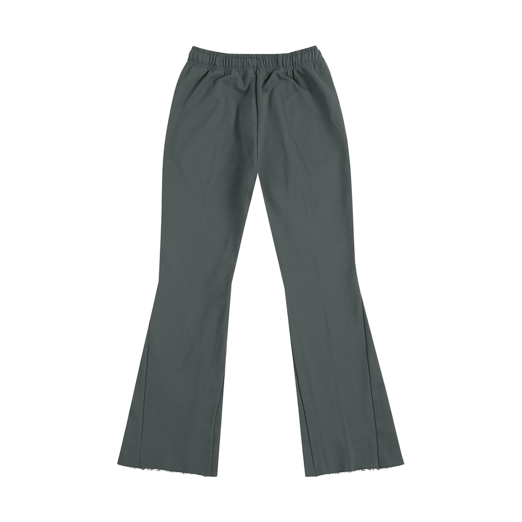 "MW" logo flared pants