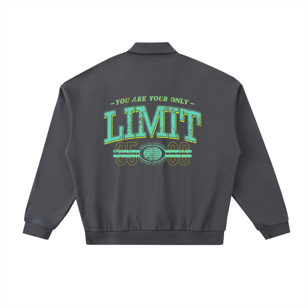 Heavyweight Fleece Polo Sweatshirt