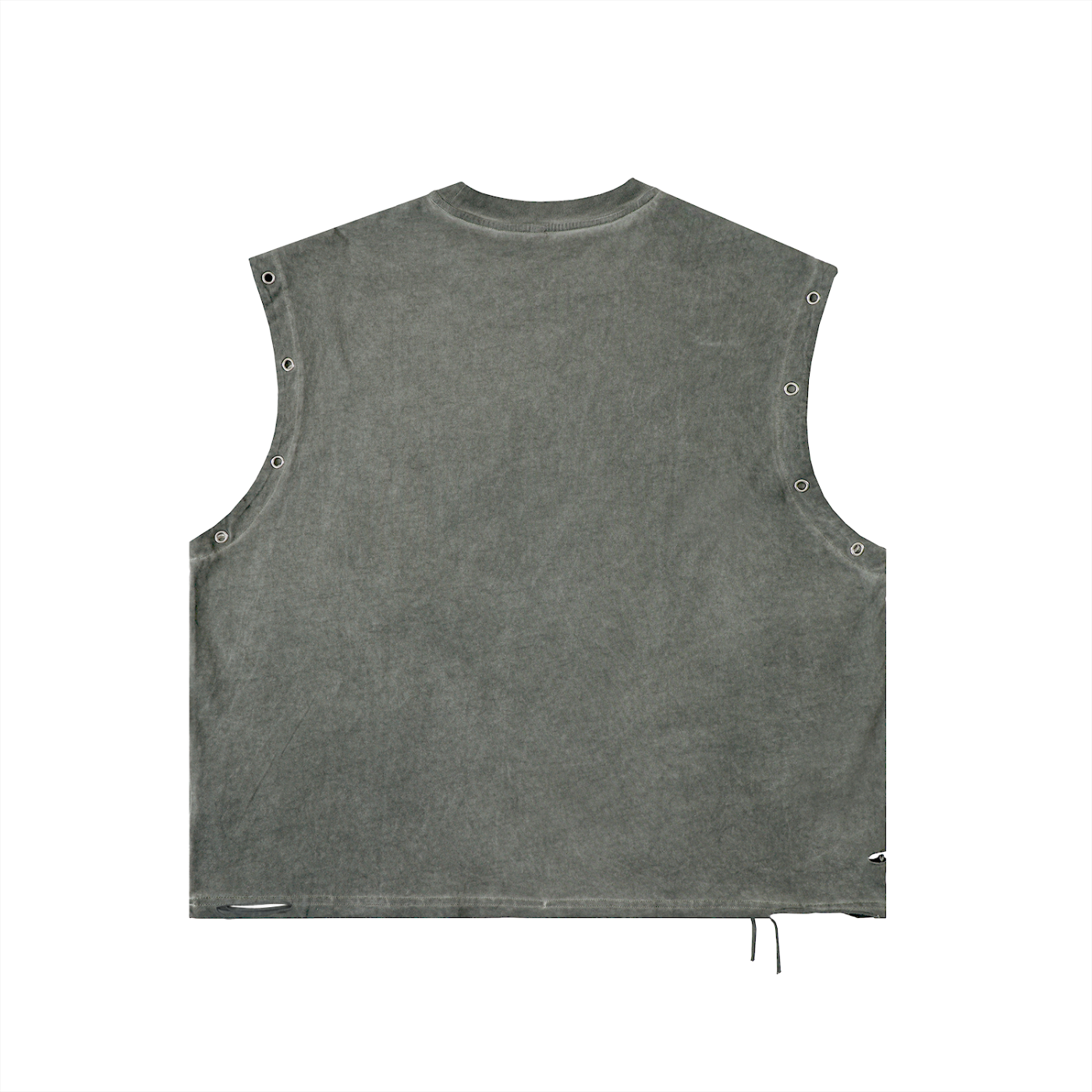 BABY HUSTLE" Distressed Tanktop