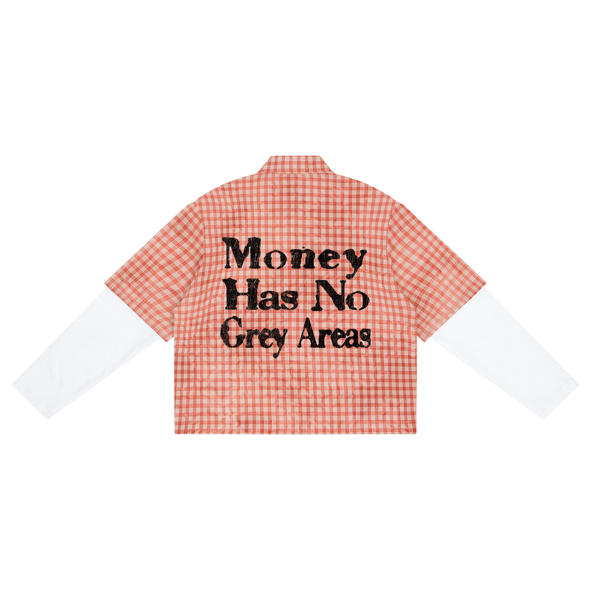 Unisex Vintage Wash Plaid Short Sleeve Shirt