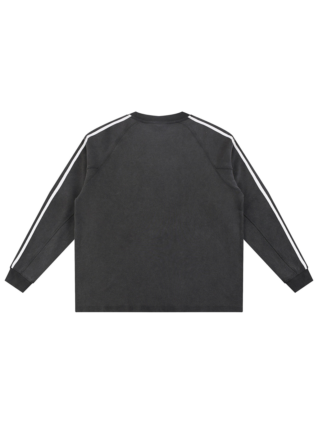 Snow Washed Contrast Tape Sweatshirt