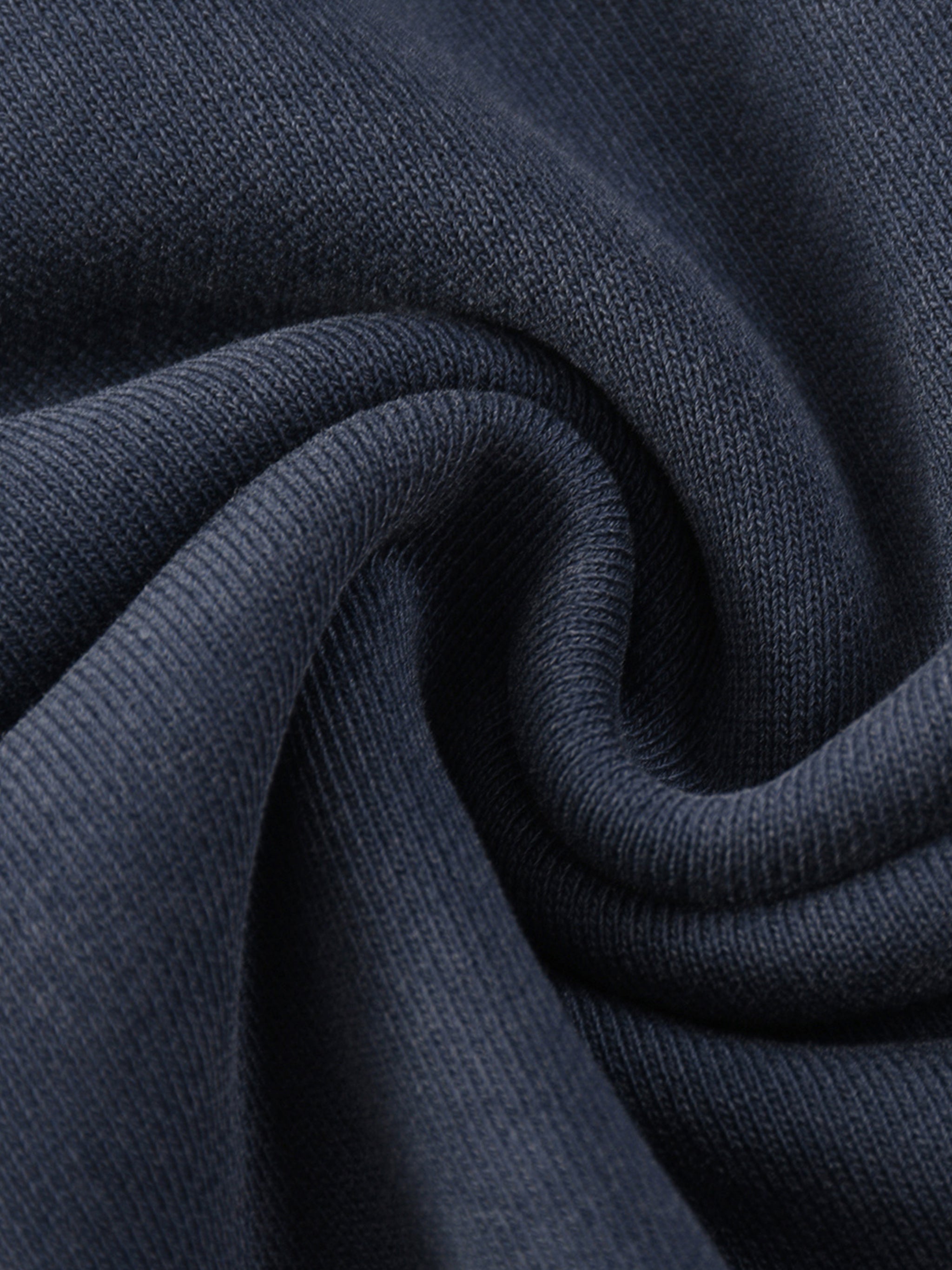 Snow Washed Contrast Tape Sweatshirt